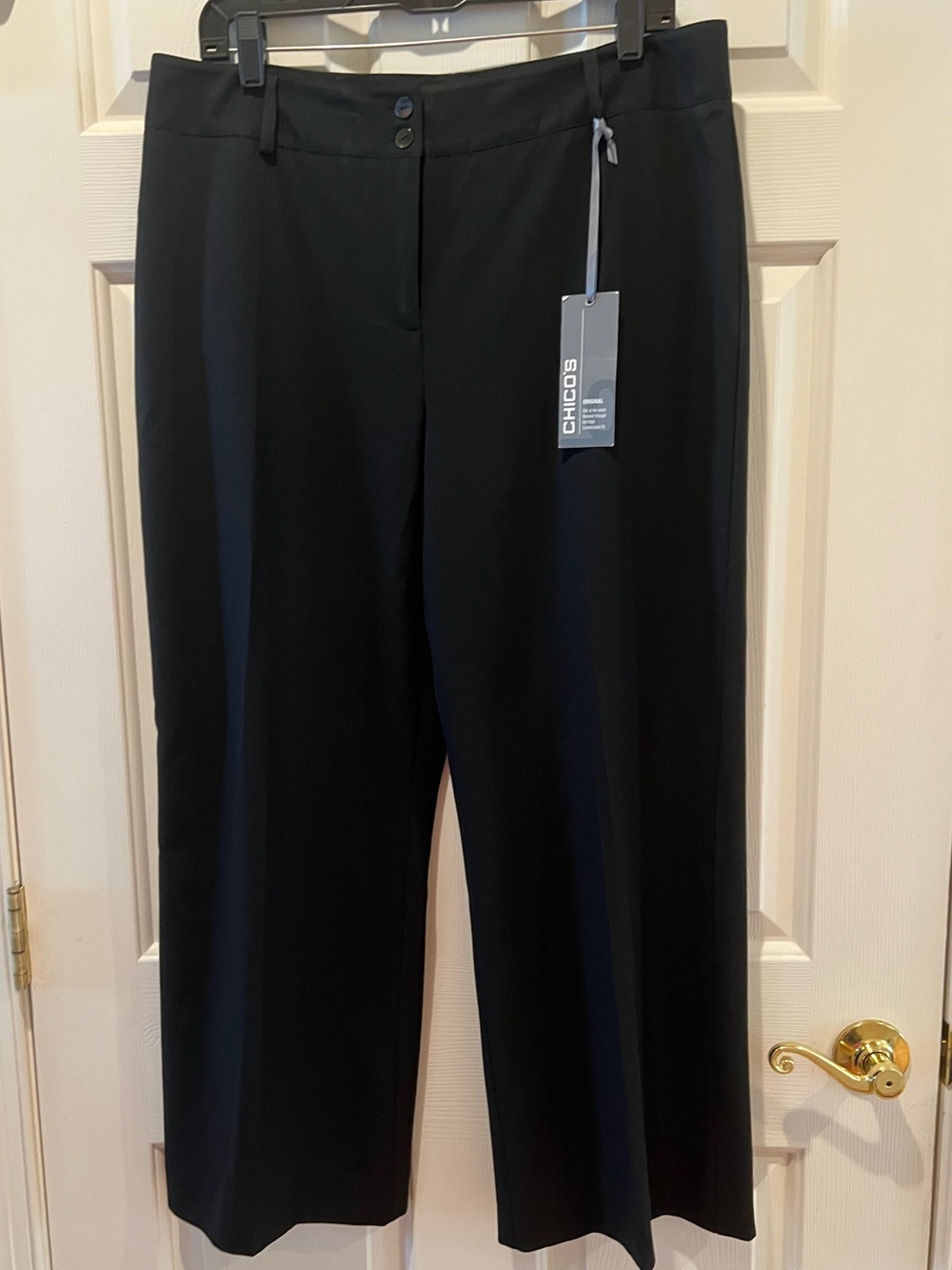 Chico’s Brunswick Larue RG Pant Black Size 2